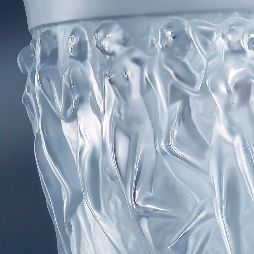Wein oder Champanger Kühler aus Kristallglas von Lalique