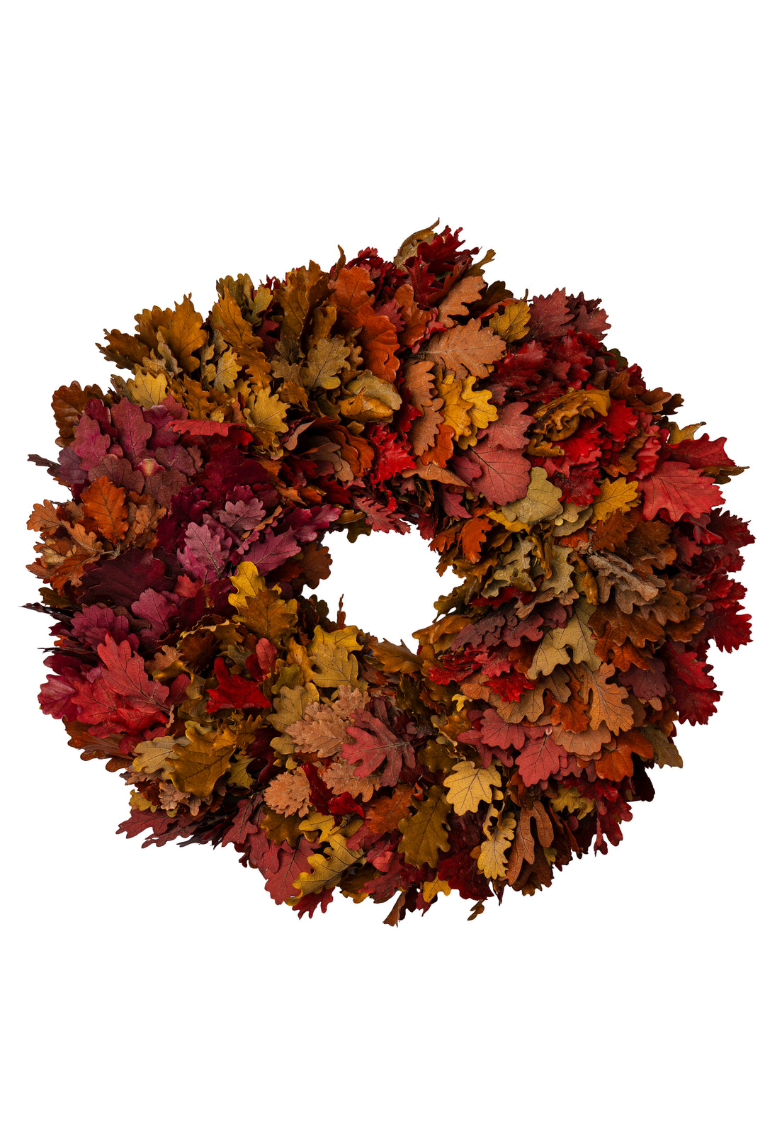 Herbstkranz, Türkranz zur Dekoration aus Eichenlaub, handcrafted, Bahlmann München