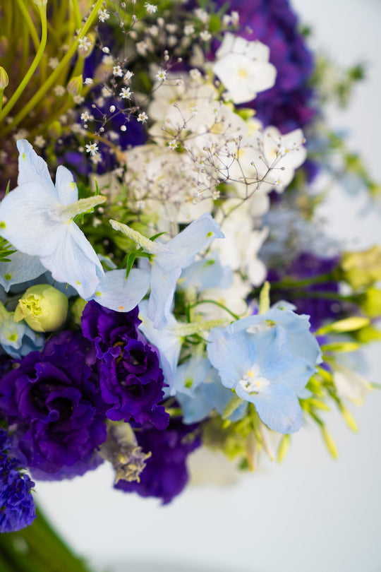 Blumenstrauß "Blütenfülle", Nahaufnahme – Floristik Blumen Bahlmann München