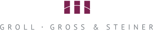 Das Logo der Steuerrecht Kanzlei Goll, Gross & Steiner in München beim Bayerischen Hof.