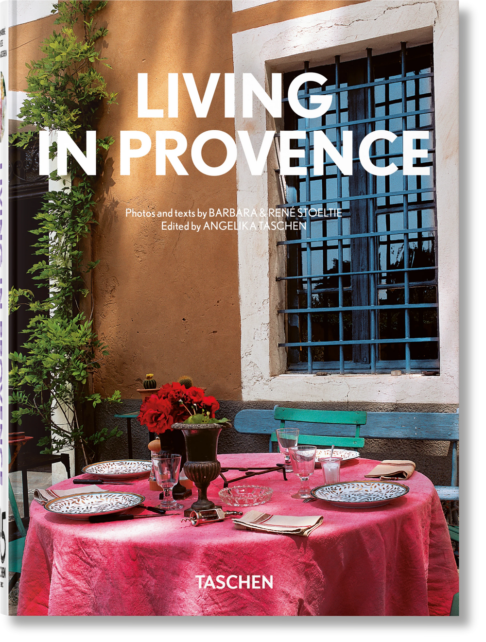 Bildband aus der TASCHEN „Living“-Reihe Provence – hochwertig gestaltetes Buch mit Interior-Designs, Architektur und Wohnkultur aus einzigartigen Regionen der Welt. Blumen Bahlmann München