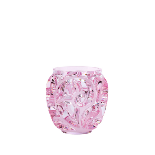 Die Lalique Tourbillon Kristallglas pink ist die perfekte Dekoration und sorgt mit ihrem außergewöhnlichem Design für viel Interpretationsspielraum Blumen Bahlmann München