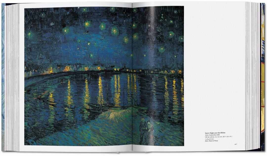 Kunstbuch mit Gemälden von Vincent van Gogh – hochwertige Sammlung ikonischer Werke wie „Sternennacht“, „Sonnenblumen“ und „Selbstporträt“, gebunden im edlen Hardcover. Blumen Bahlmann München