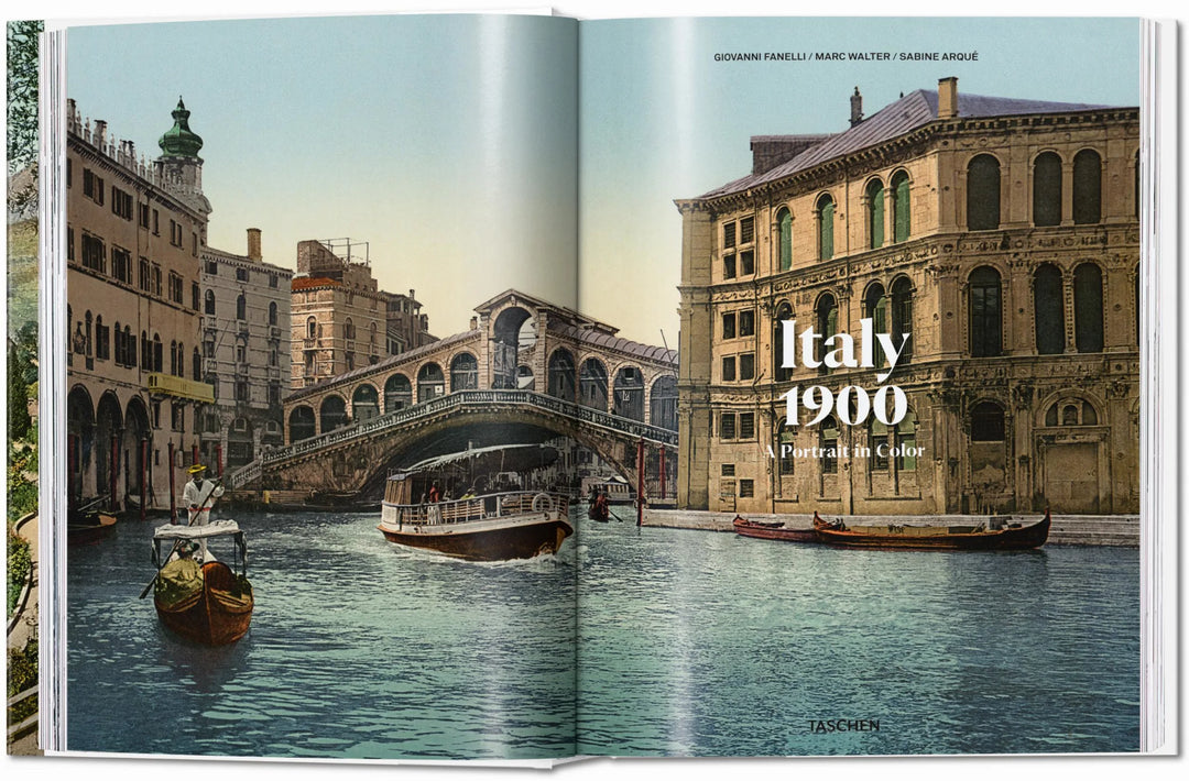 Bildband über Italien um 1900 – historische Fotografien, Architektur und Alltagsszenen der Jahrhundertwende, gebunden im hochwertigen Hardcover. Blumen Bahlmann München