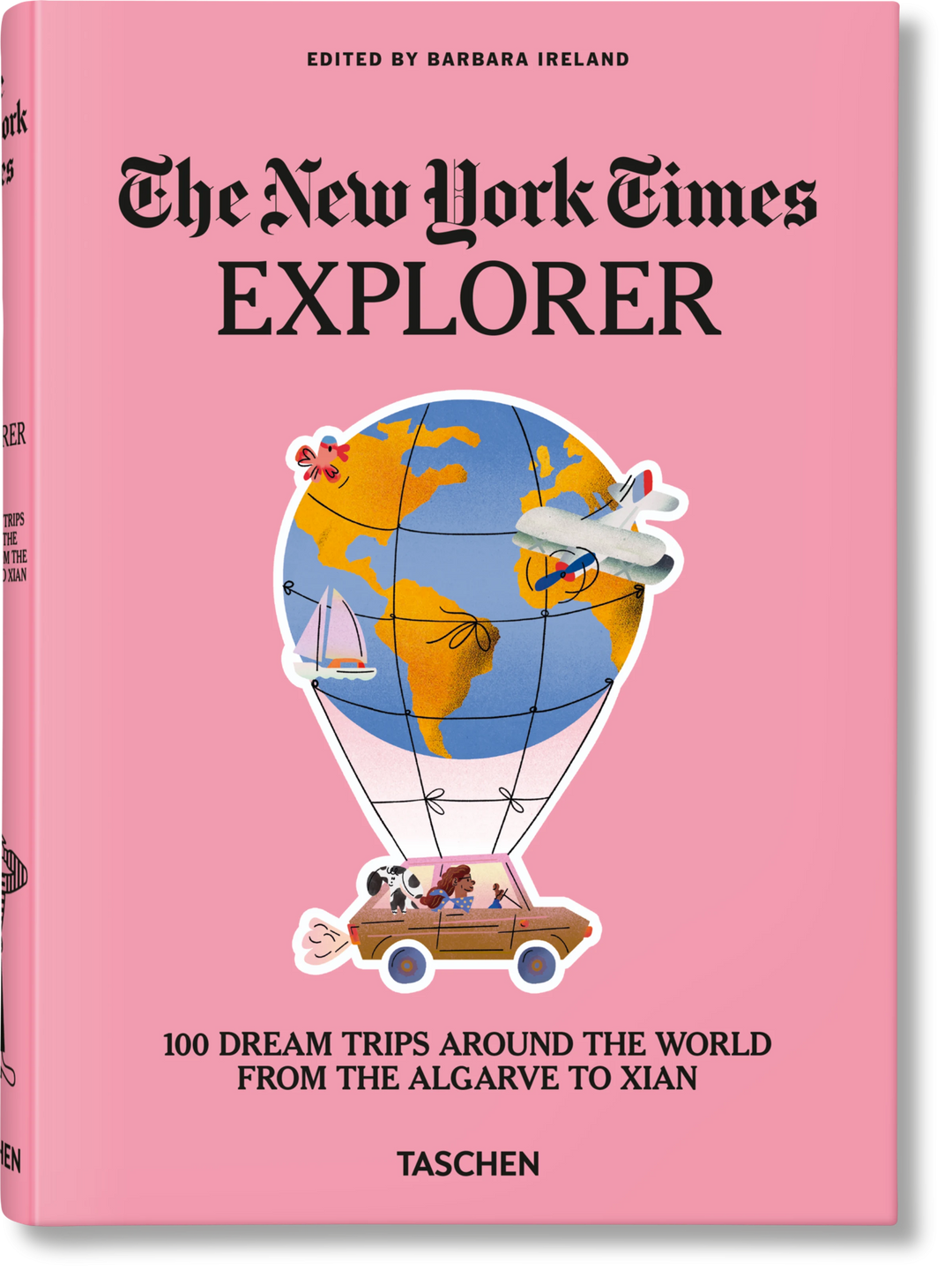 Reisebuch „The New York Times Explorer“ – inspirierende Reportagen und Fotografie über weltweite Reiseziele, gebunden im hochwertigen Hardcover. Blumen Bahlmann München