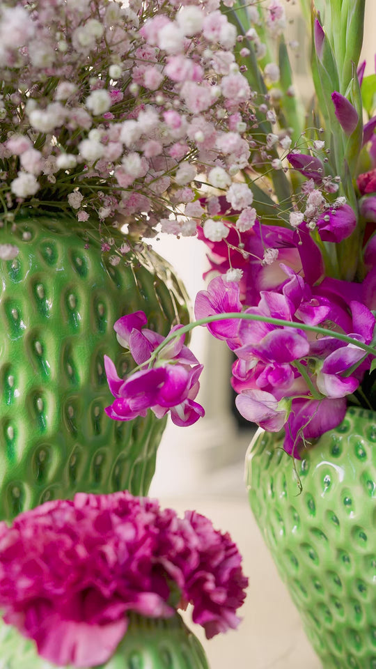 Strawberry vases